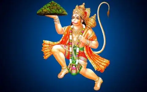 Hindu devotional artwork HIND-156, shown in a lit GRID frame