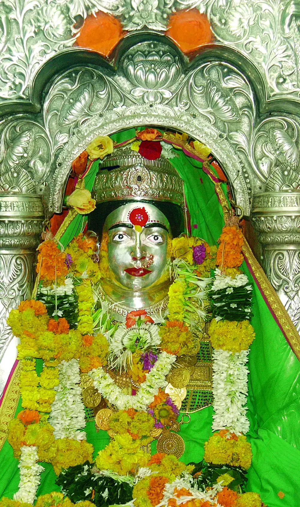 Hindu devotional artwork HIND-186, shown in a lit GRID frame