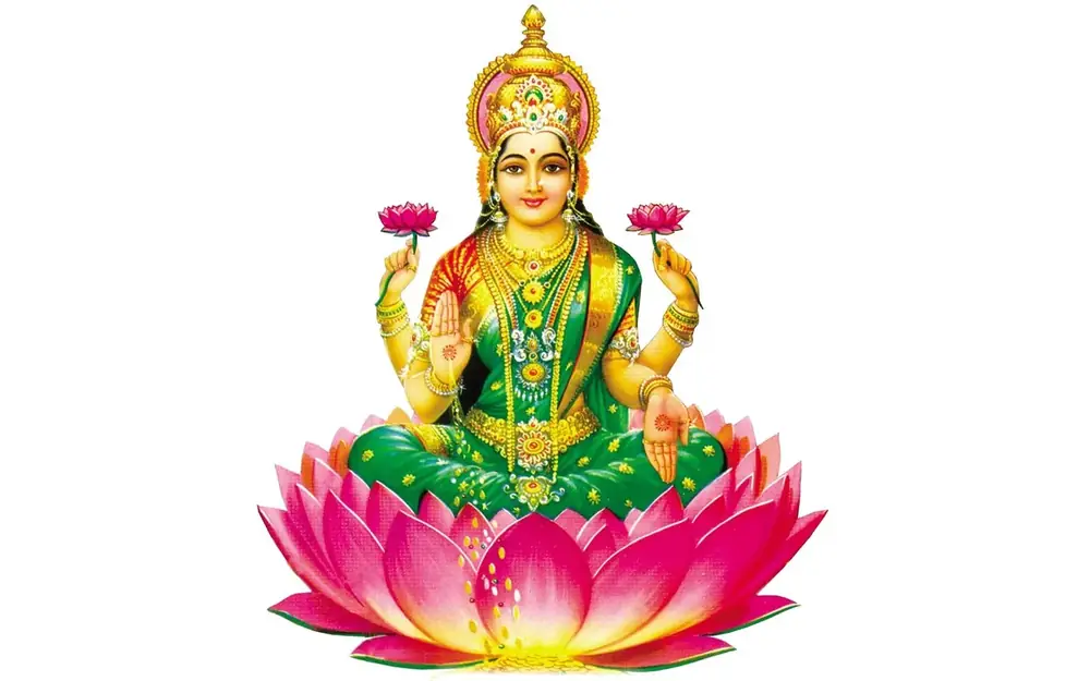 Hindu devotional artwork HIND-208, shown in a lit GRID frame