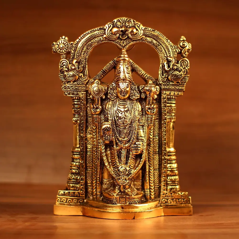 Hindu devotional artwork HIND-240, shown in a lit GRID frame