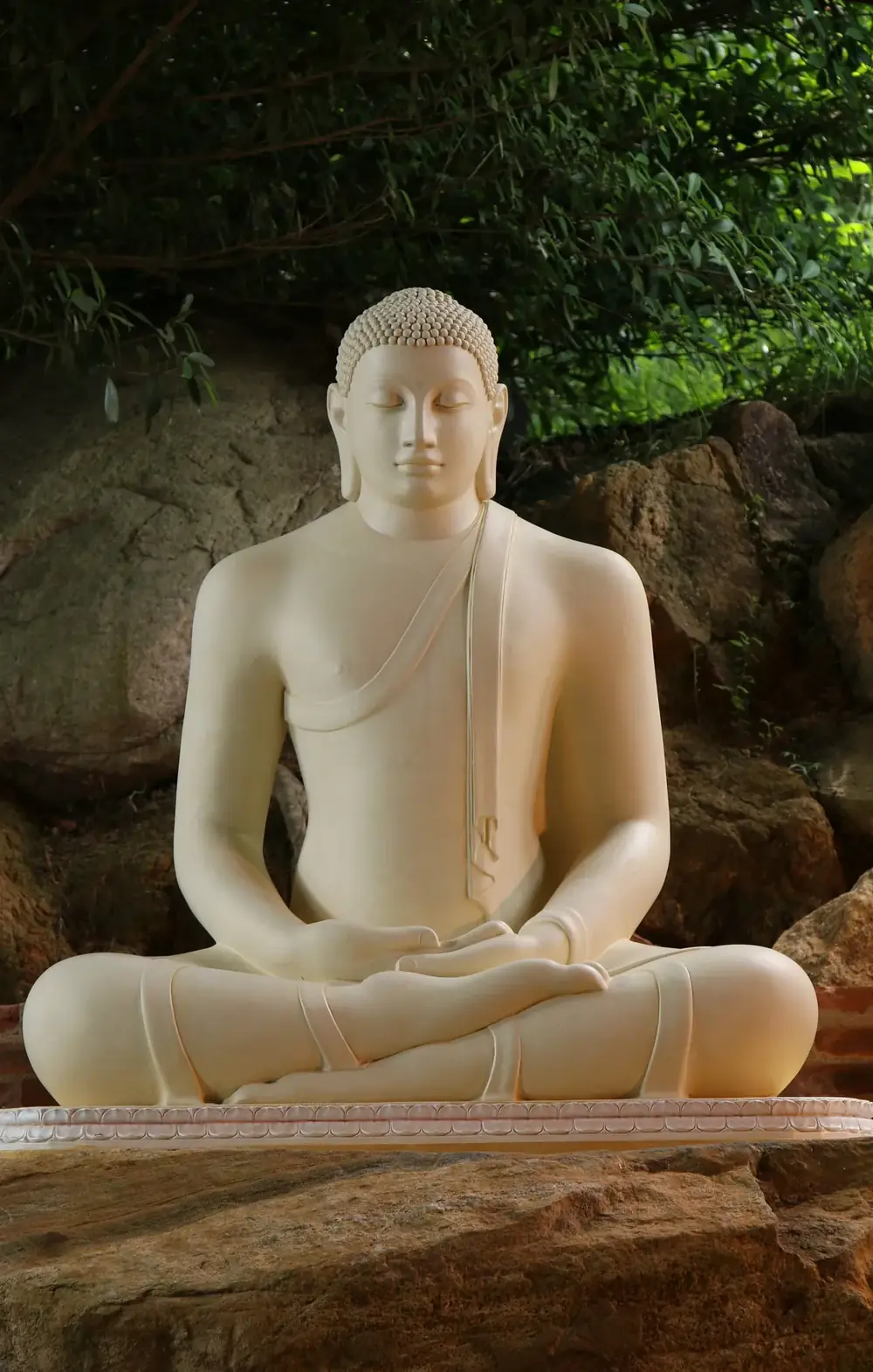 Saints and gurus artwork RELIG-12, shown in a lit GRID frame