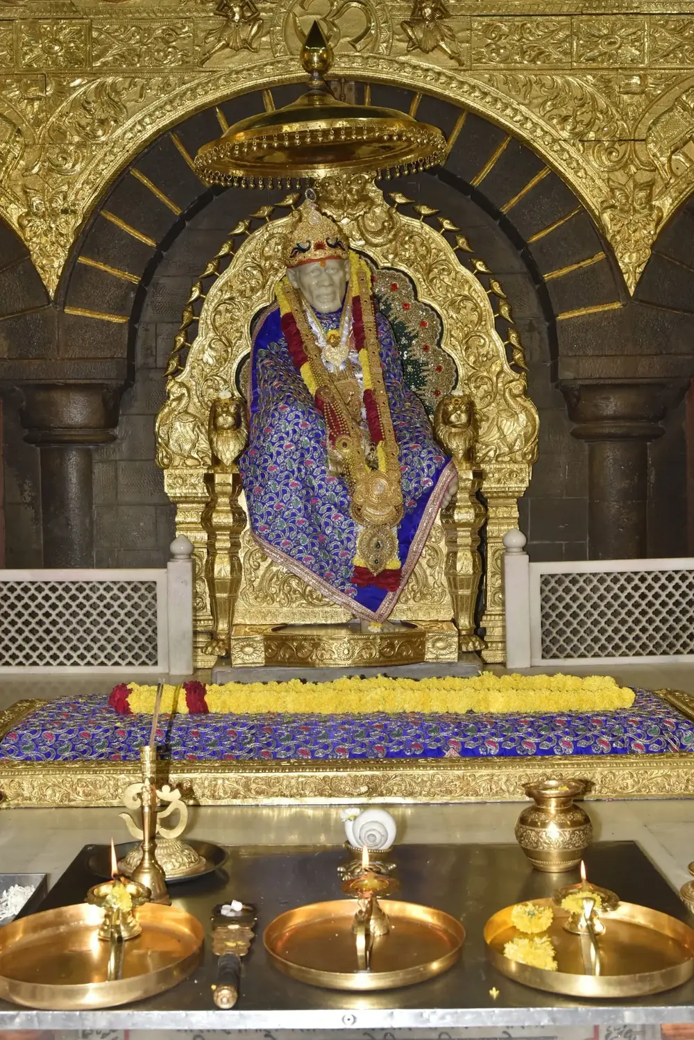 Saints and gurus artwork RELIG-15, shown in a lit GRID frame