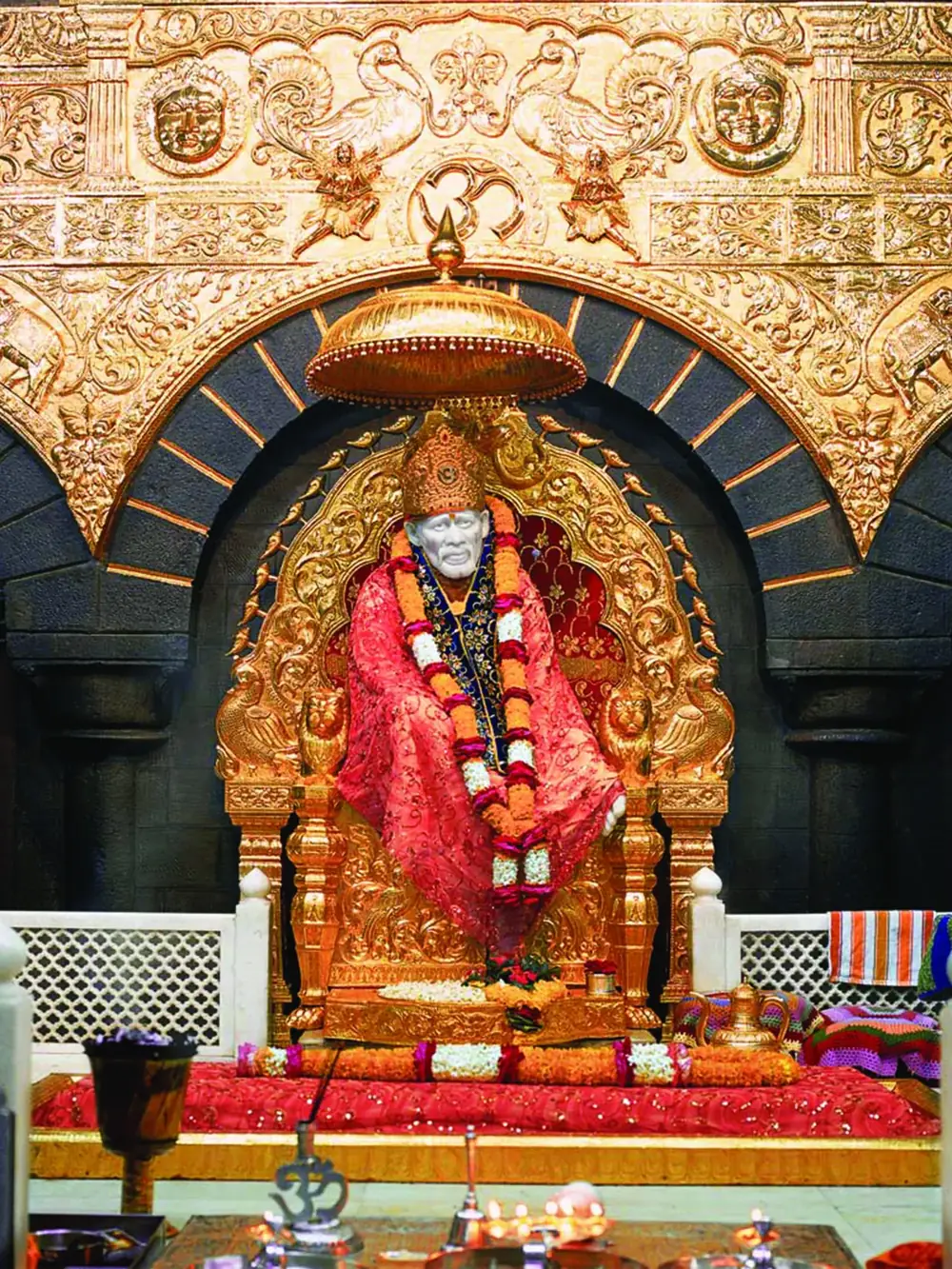 Saints and gurus artwork RELIG-32, shown in a lit GRID frame
