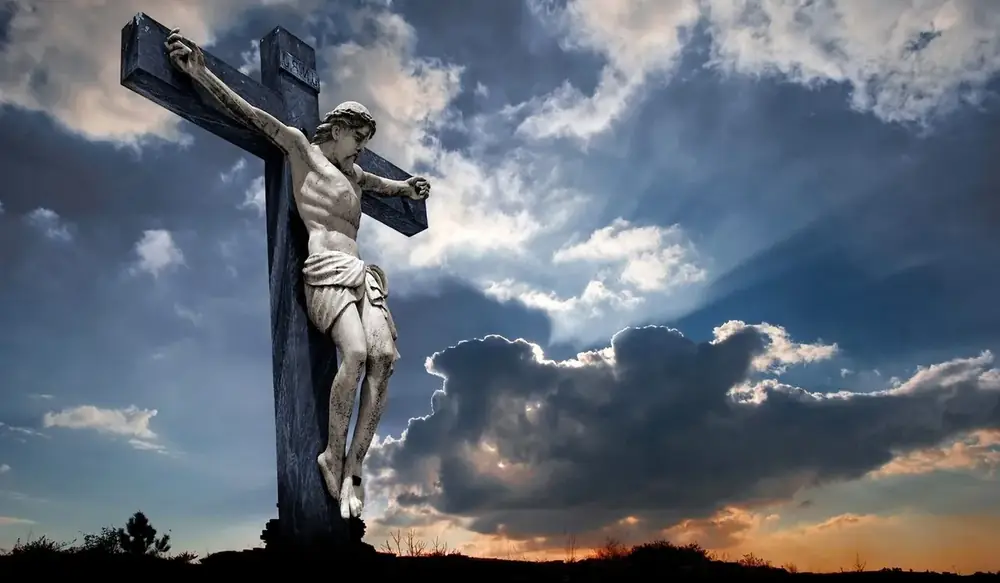 Christian artwork XTIAN-20, shown in a lit GRID frame