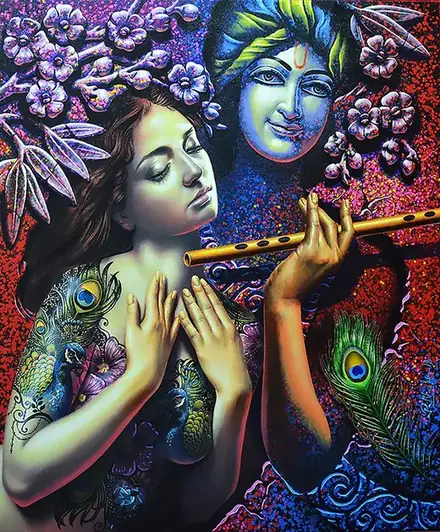 Hindu devotional artwork HIND-100