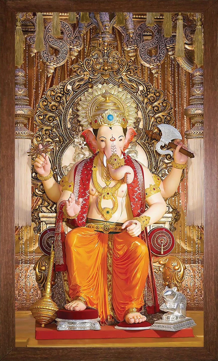 Ganesh Gold with the light off